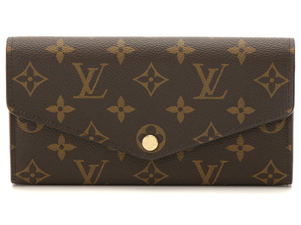 LOUIS VUITTON Portefeuille Sarah Monogram Long Wallet